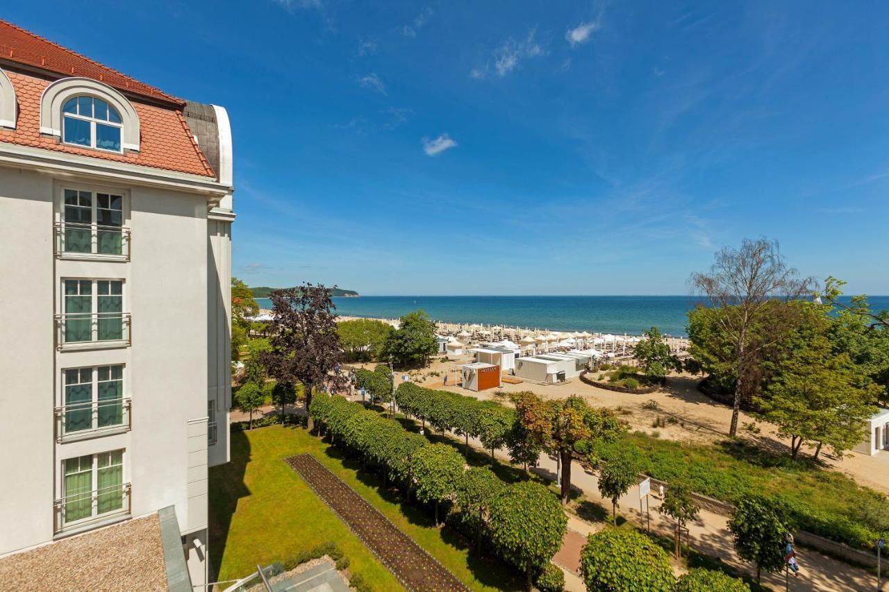Sheraton Sopot Hotel Dış mekan fotoğraf View of the Baltic Sea from the hotel