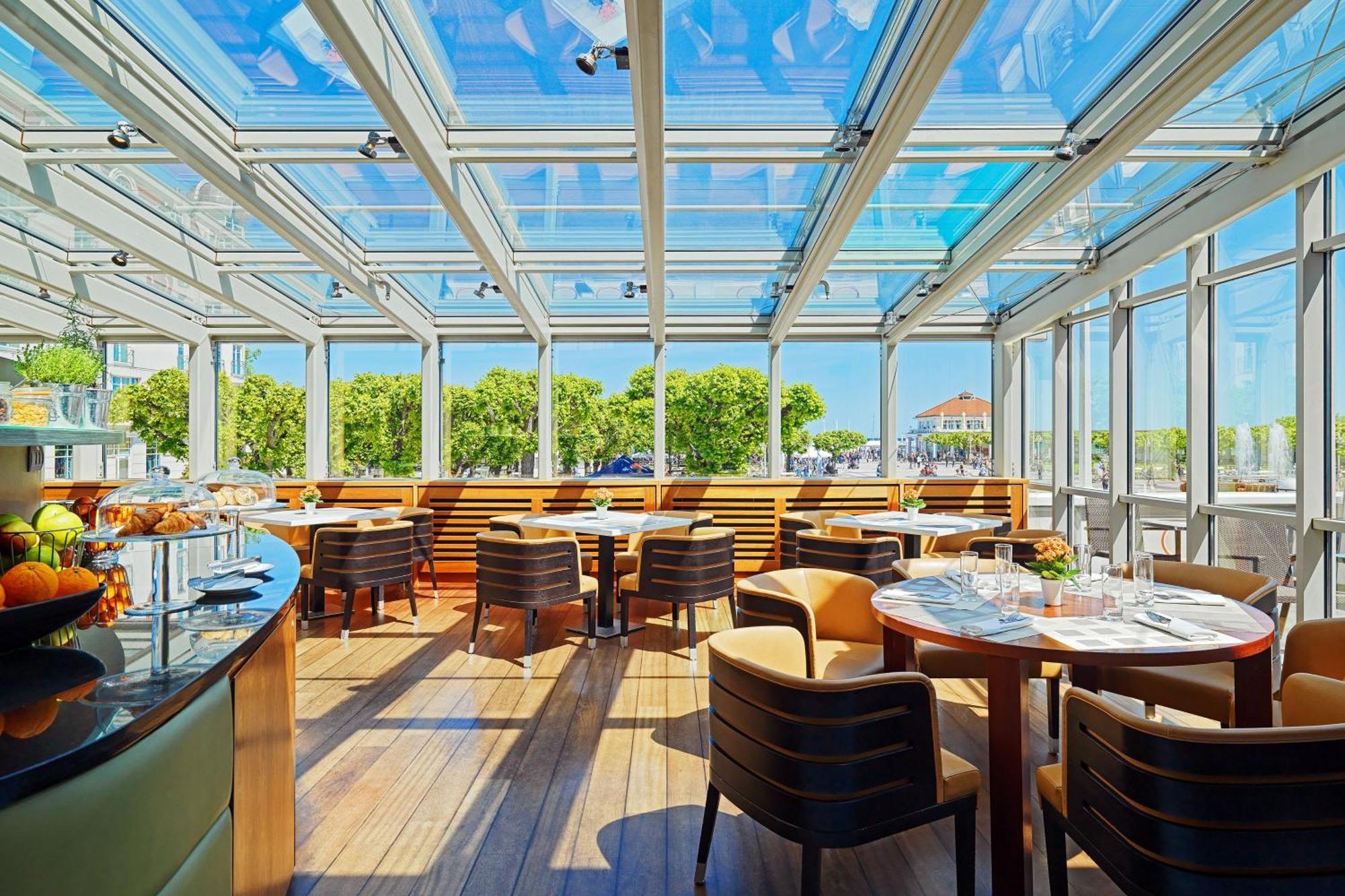 Sheraton Sopot Hotel Dış mekan fotoğraf The restaurant